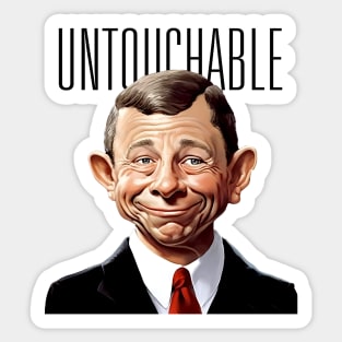 Chief Justice John Roberts: Refusing to Speak to the American People Sticker